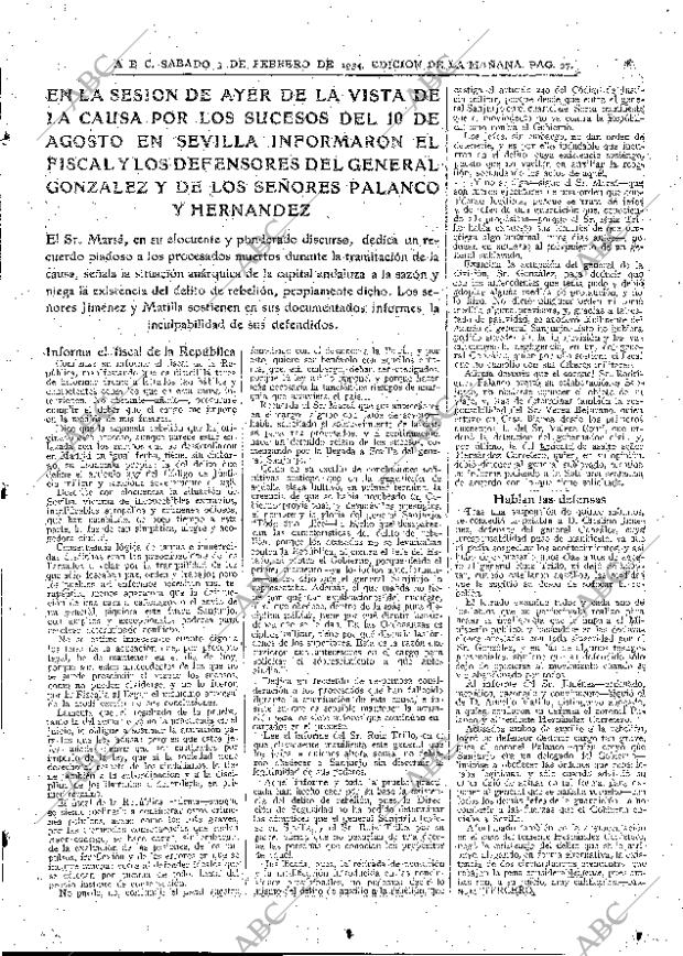 ABC MADRID 03-02-1934 página 27