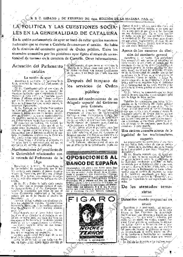 ABC MADRID 03-02-1934 página 29