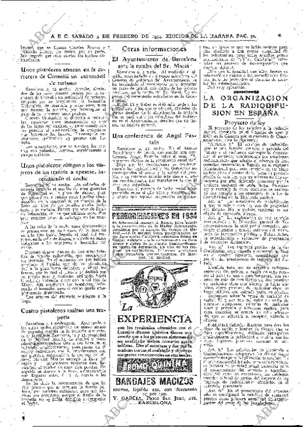 ABC MADRID 03-02-1934 página 30