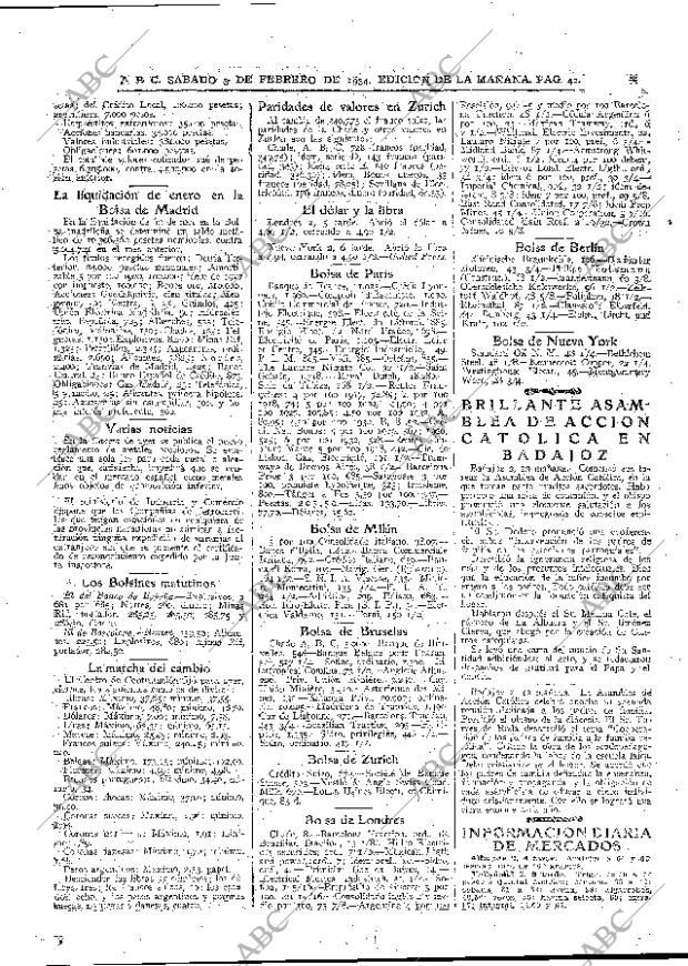 ABC MADRID 03-02-1934 página 42