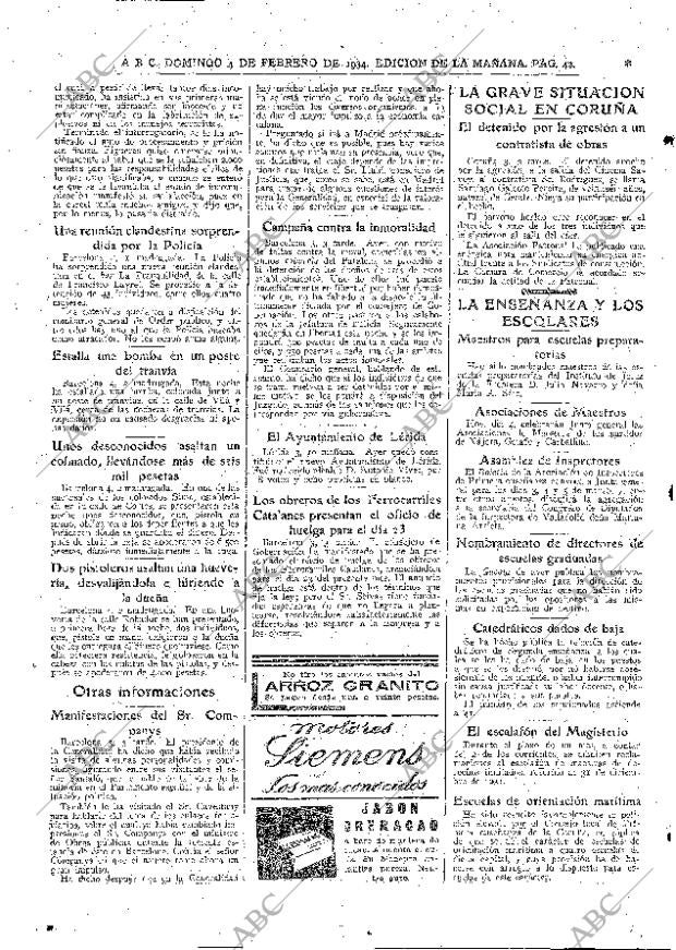ABC MADRID 04-02-1934 página 42