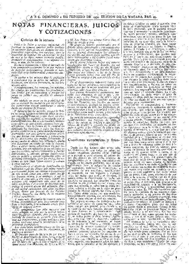ABC MADRID 04-02-1934 página 49
