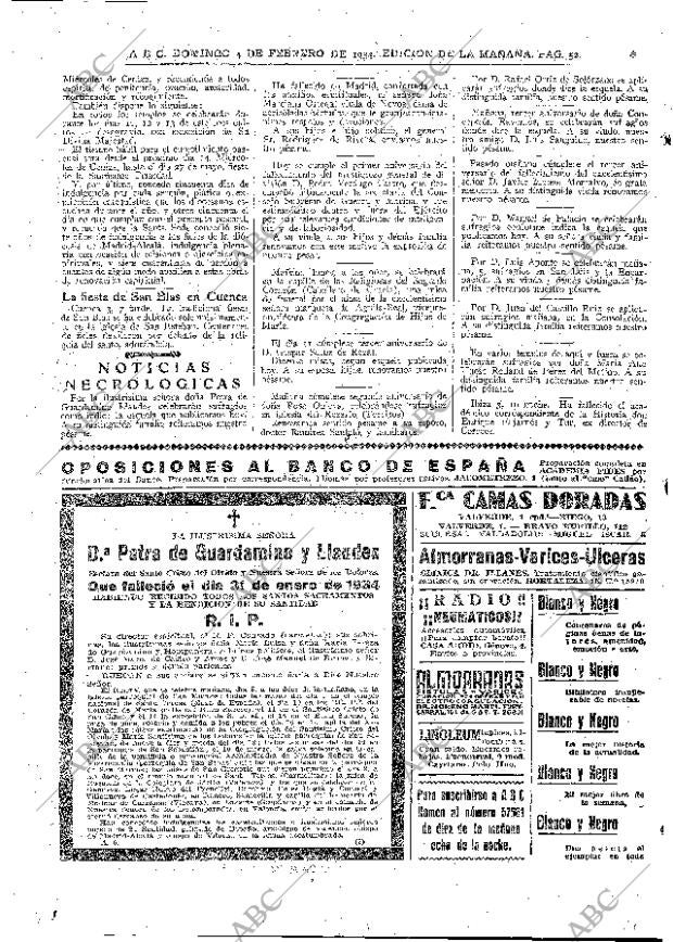 ABC MADRID 04-02-1934 página 52