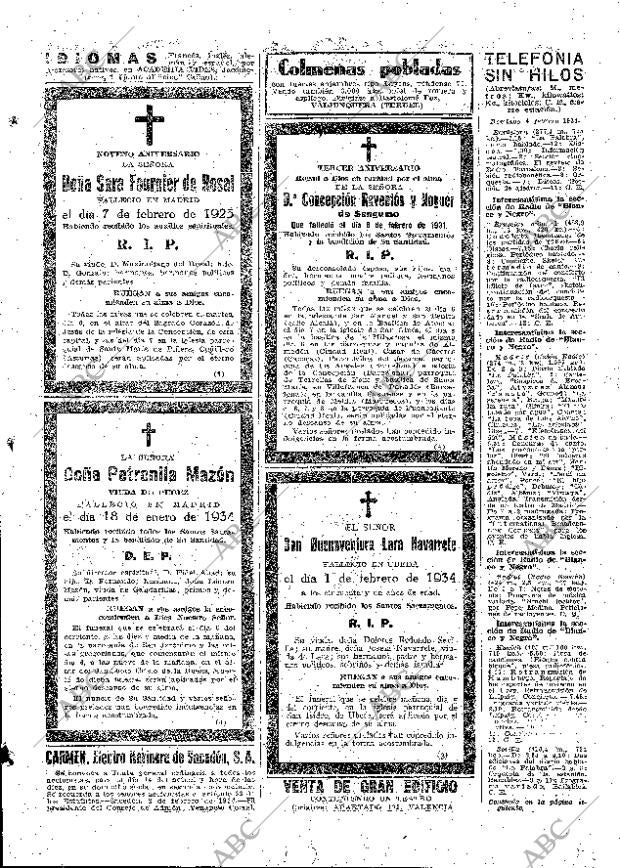 ABC MADRID 04-02-1934 página 61