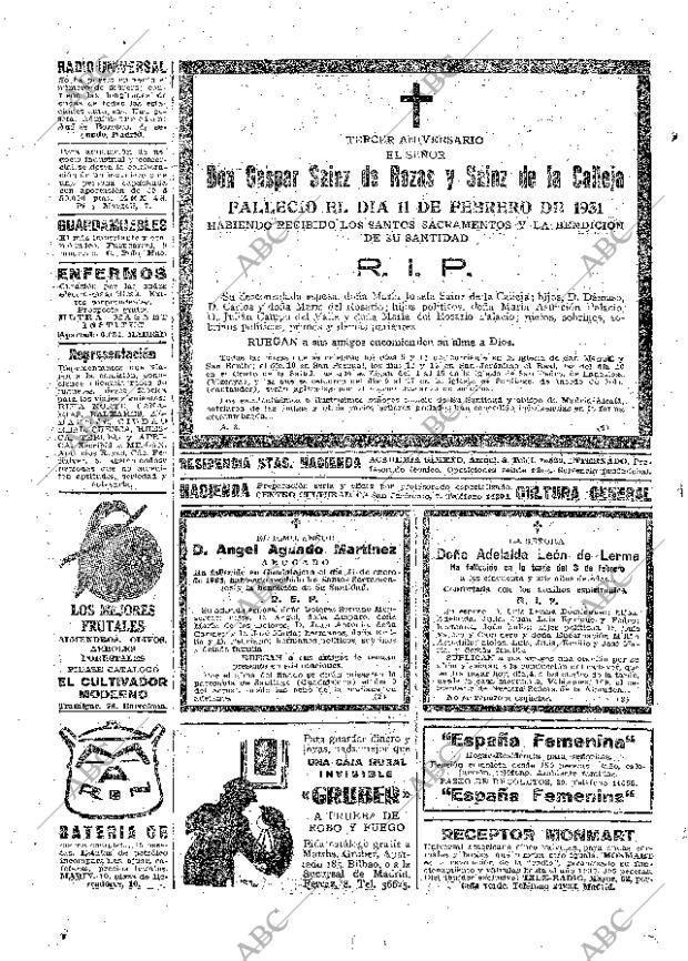 ABC MADRID 04-02-1934 página 66
