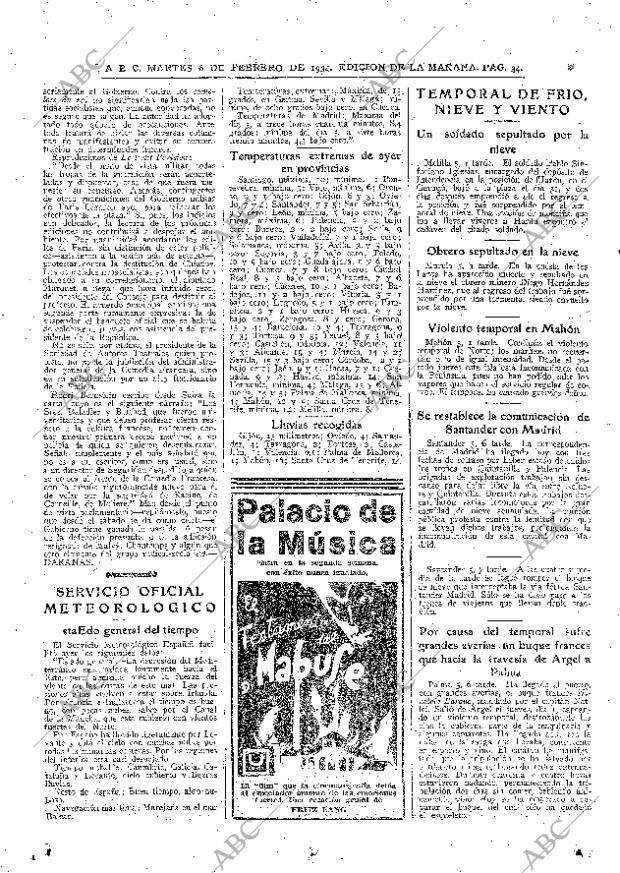 ABC MADRID 06-02-1934 página 34