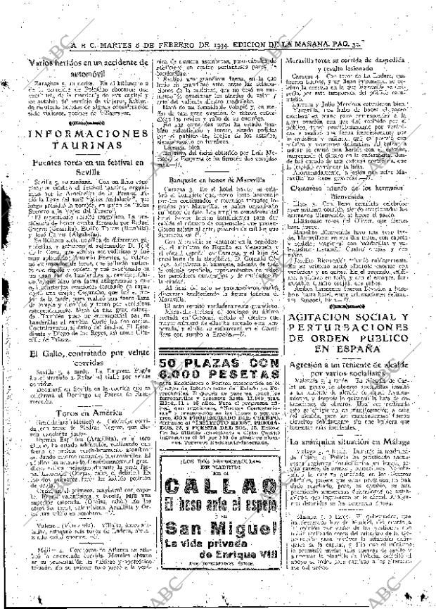 ABC MADRID 06-02-1934 página 39