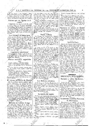 ABC MADRID 06-02-1934 página 42