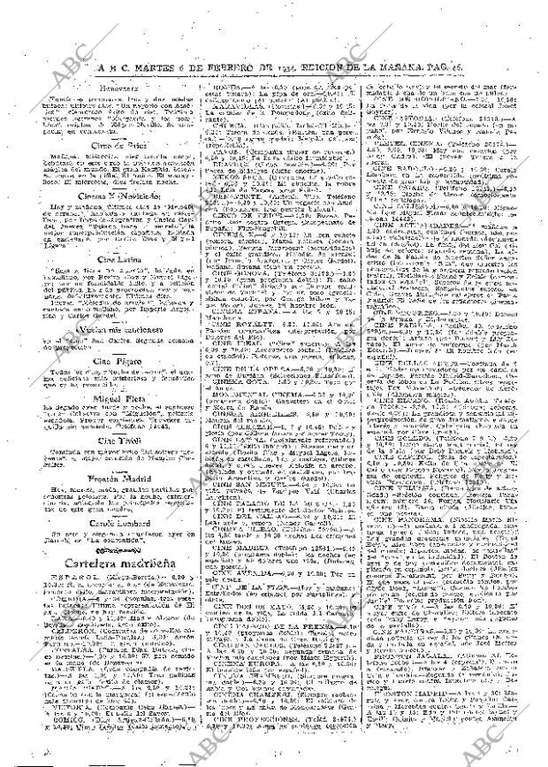 ABC MADRID 06-02-1934 página 46