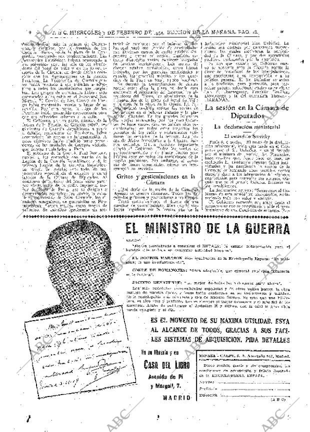 ABC MADRID 07-02-1934 página 18