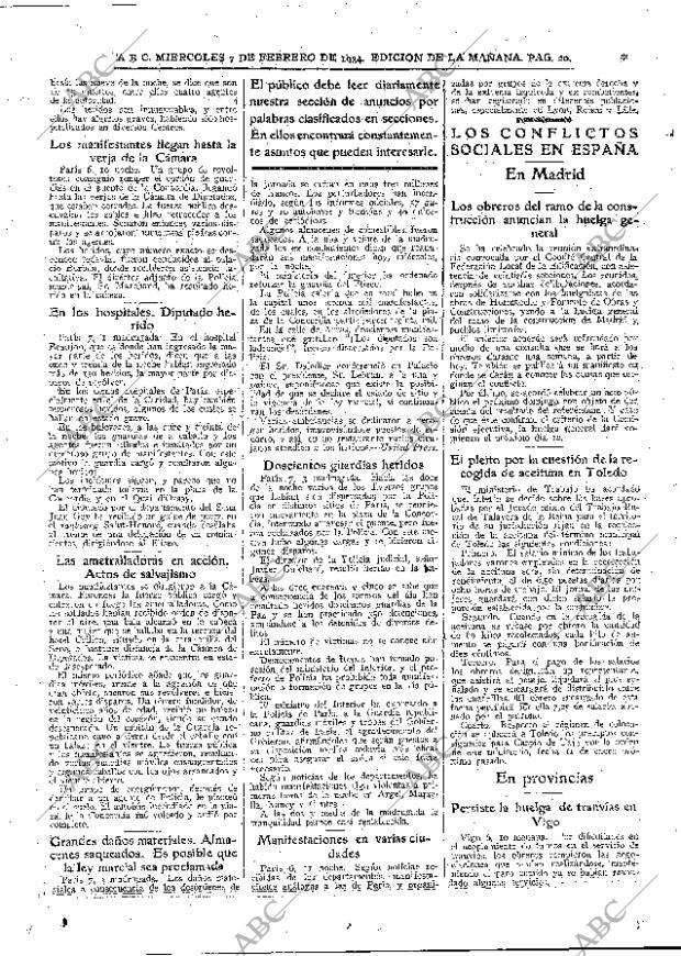 ABC MADRID 07-02-1934 página 20