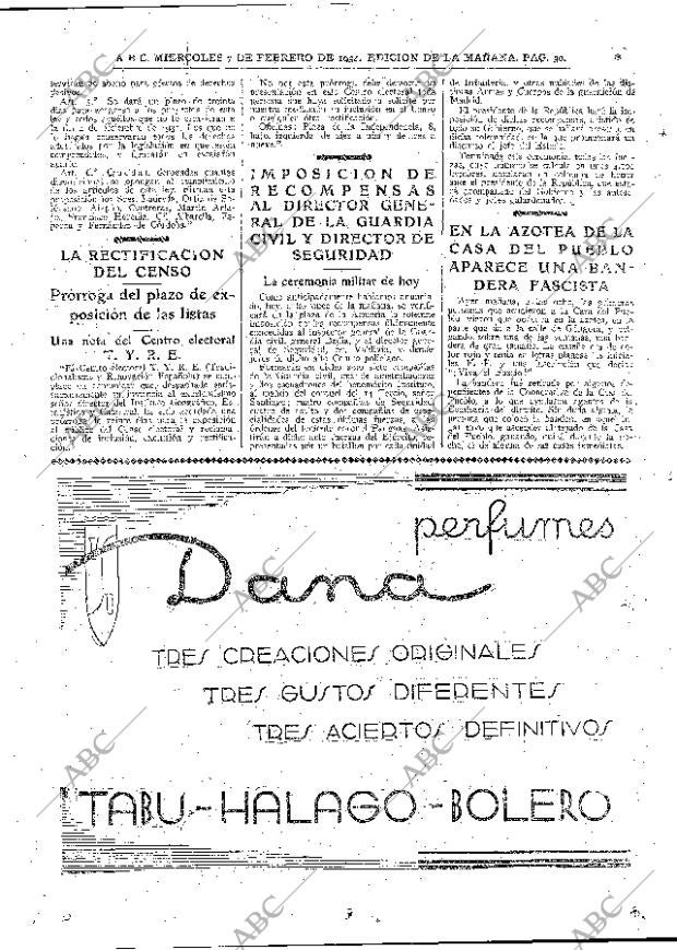 ABC MADRID 07-02-1934 página 30