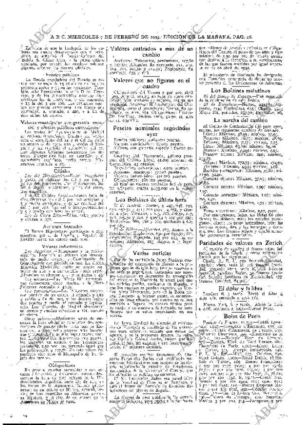 ABC MADRID 07-02-1934 página 46