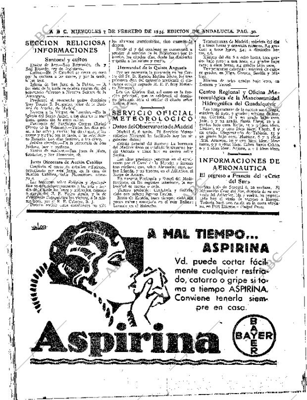 ABC SEVILLA 07-02-1934 página 28