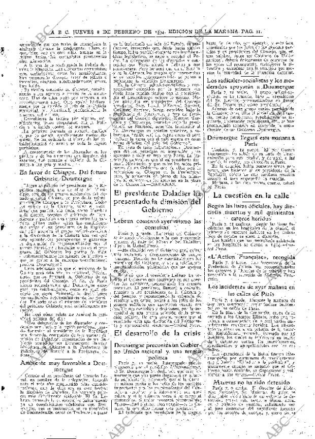 ABC MADRID 08-02-1934 página 21