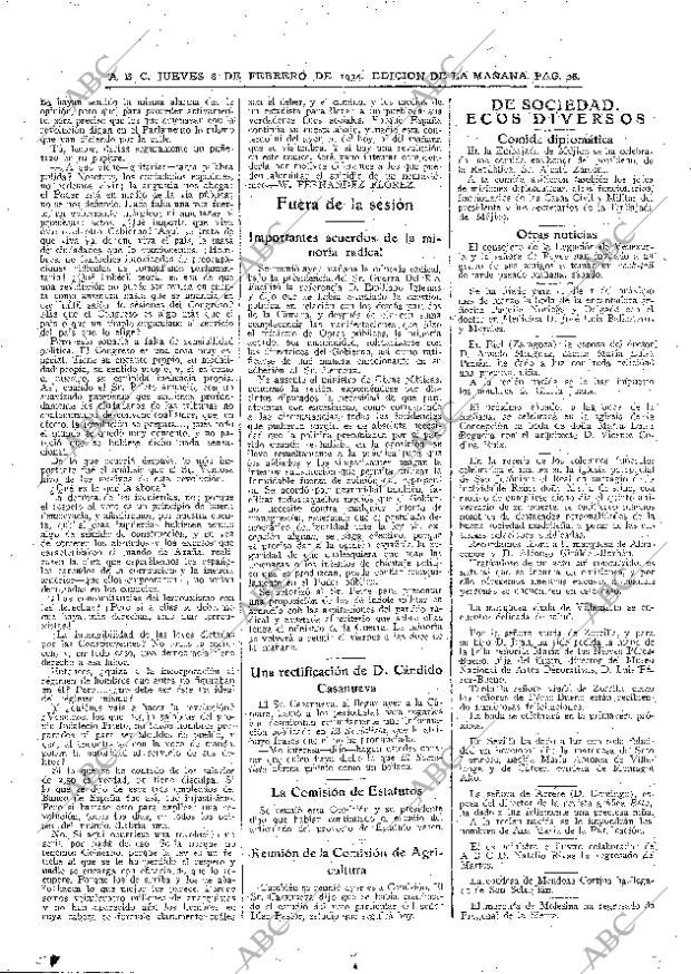 ABC MADRID 08-02-1934 página 28