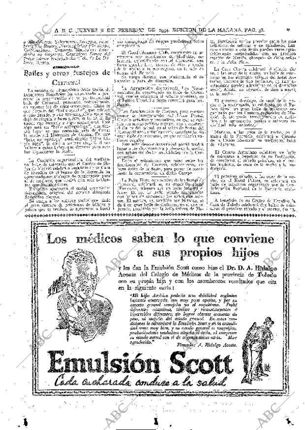 ABC MADRID 08-02-1934 página 38