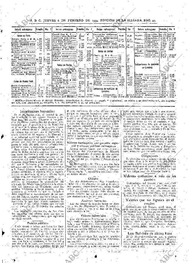 ABC MADRID 08-02-1934 página 47
