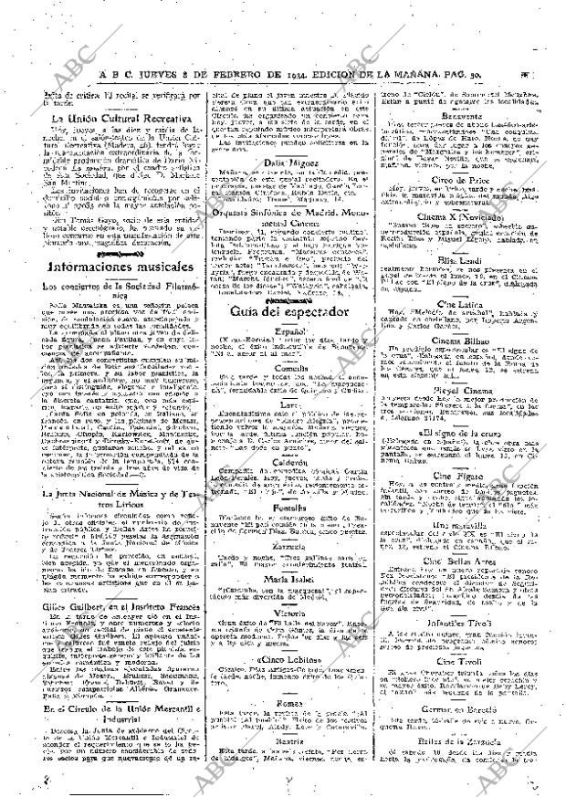 ABC MADRID 08-02-1934 página 50