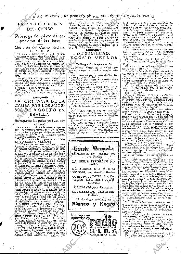 ABC MADRID 09-02-1934 página 25