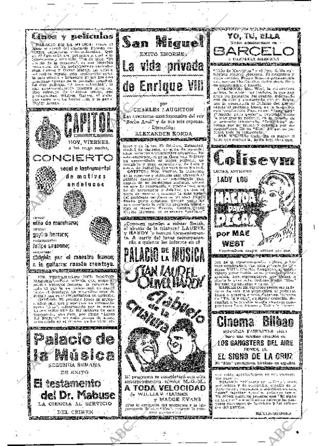 ABC MADRID 09-02-1934 página 28