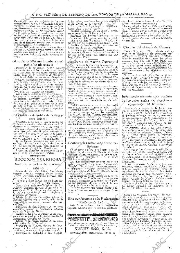 ABC MADRID 09-02-1934 página 30