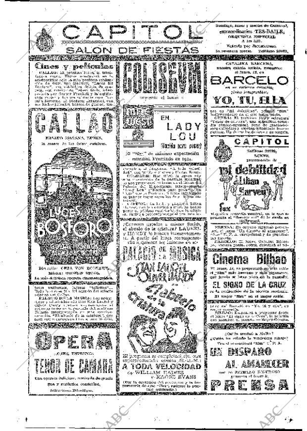ABC MADRID 10-02-1934 página 18