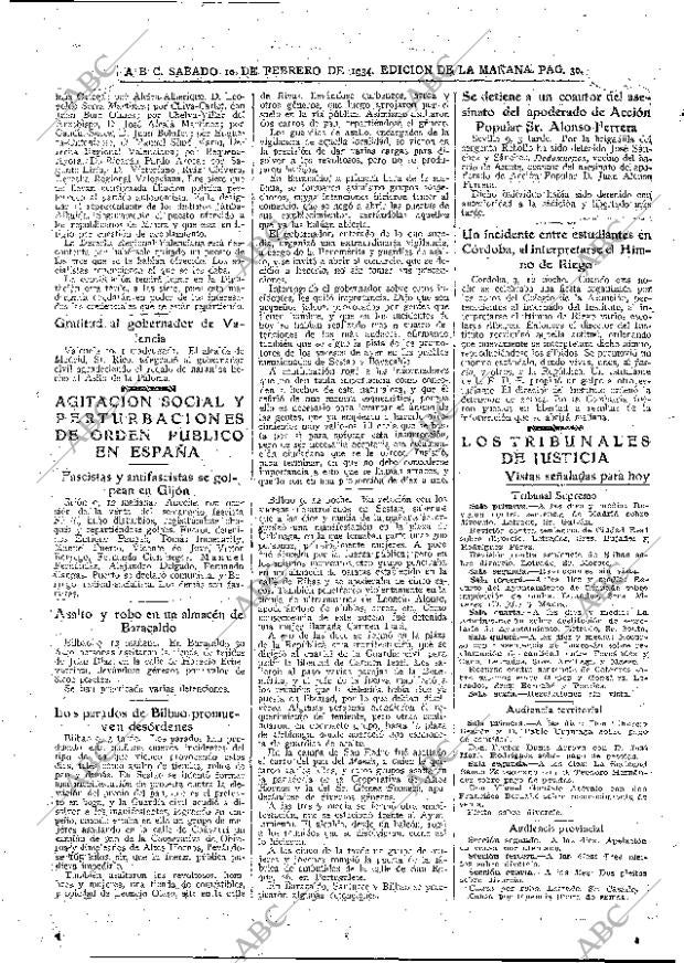 ABC MADRID 10-02-1934 página 30