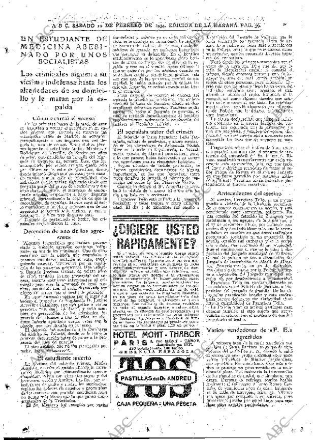 ABC MADRID 10-02-1934 página 39