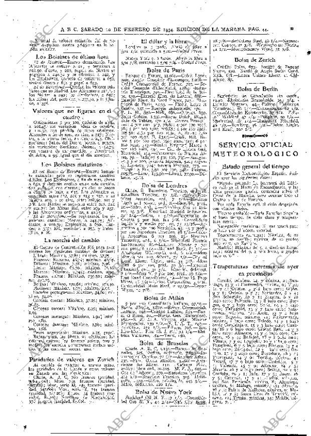 ABC MADRID 10-02-1934 página 44