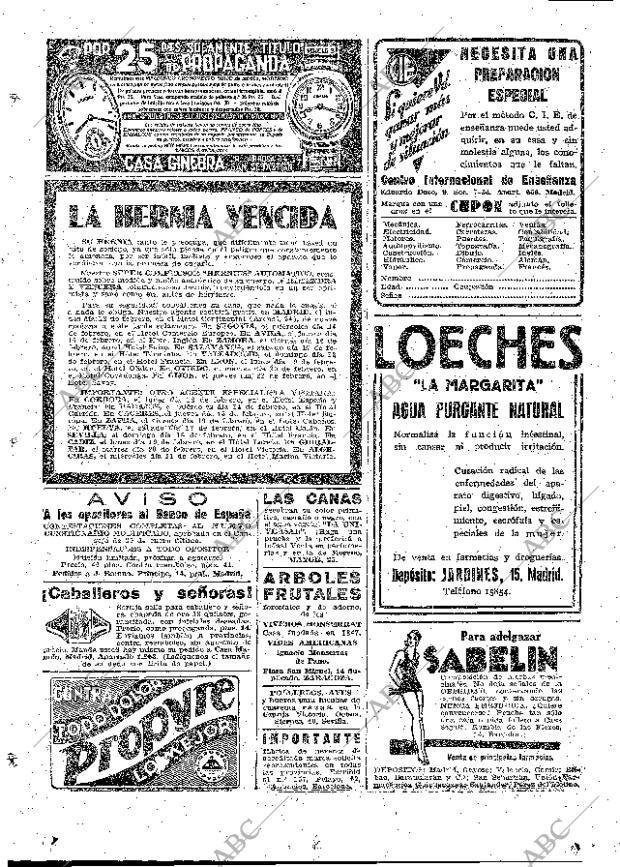 ABC MADRID 10-02-1934 página 55