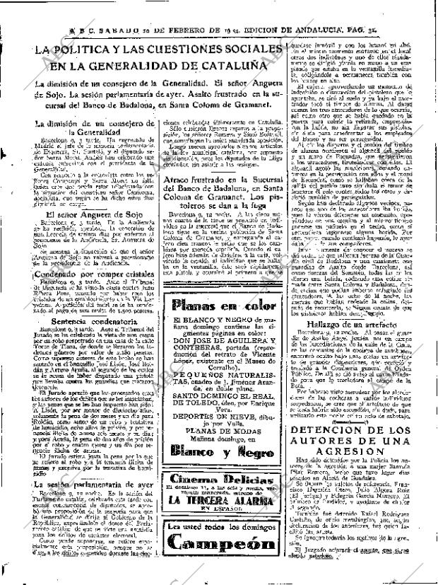 ABC SEVILLA 10-02-1934 página 31