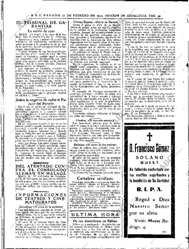 ABC SEVILLA 10-02-1934 página 34