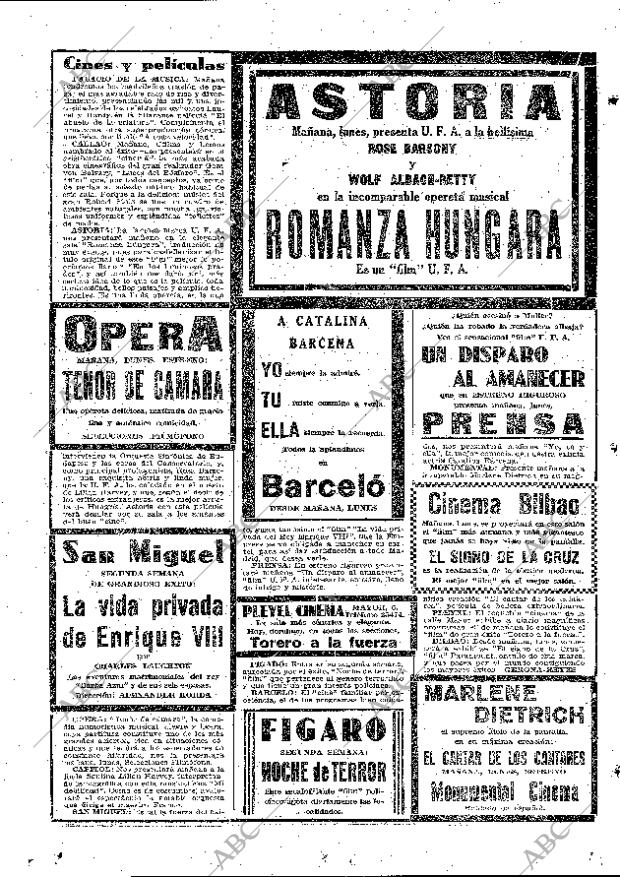 ABC MADRID 11-02-1934 página 22