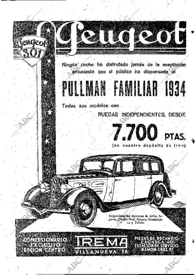 ABC MADRID 11-02-1934 página 26