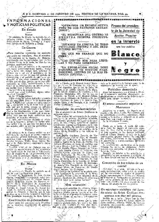 ABC MADRID 11-02-1934 página 31