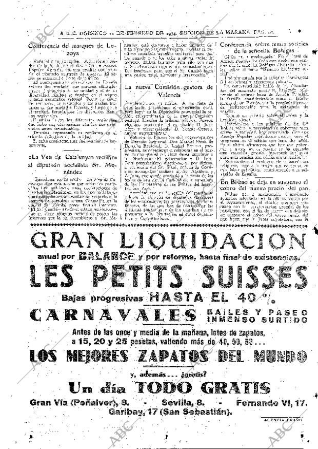 ABC MADRID 11-02-1934 página 32