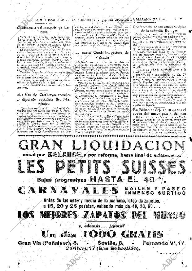 ABC MADRID 11-02-1934 página 32