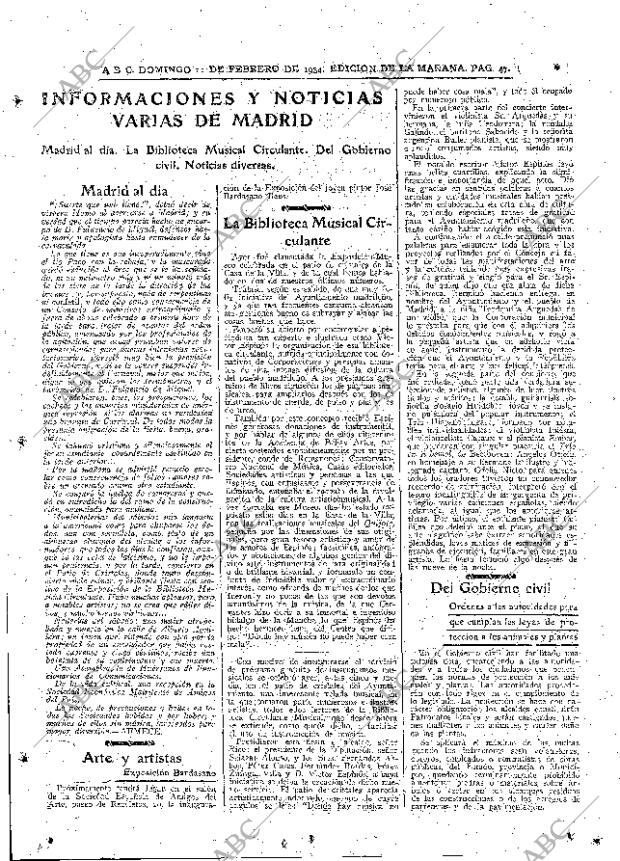 ABC MADRID 11-02-1934 página 39