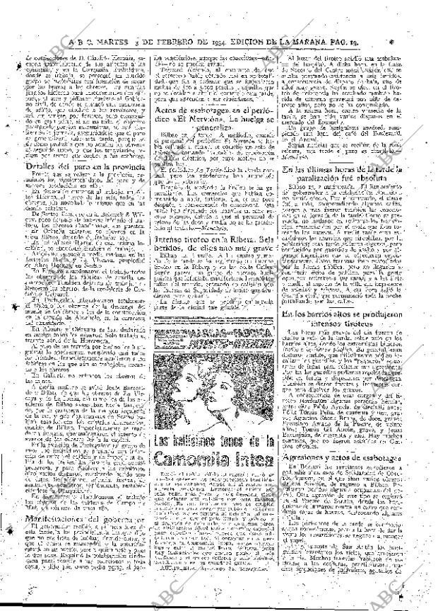 ABC MADRID 13-02-1934 página 19