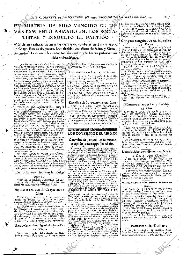ABC MADRID 13-02-1934 página 27