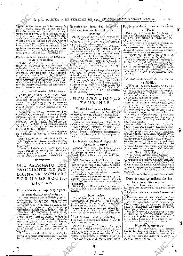ABC MADRID 13-02-1934 página 36