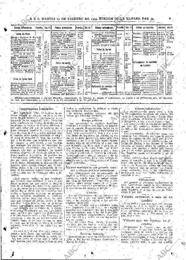 ABC MADRID 13-02-1934 página 39
