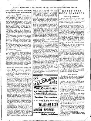 ABC SEVILLA 14-02-1934 página 14
