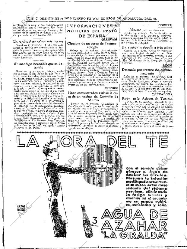 ABC SEVILLA 14-02-1934 página 30