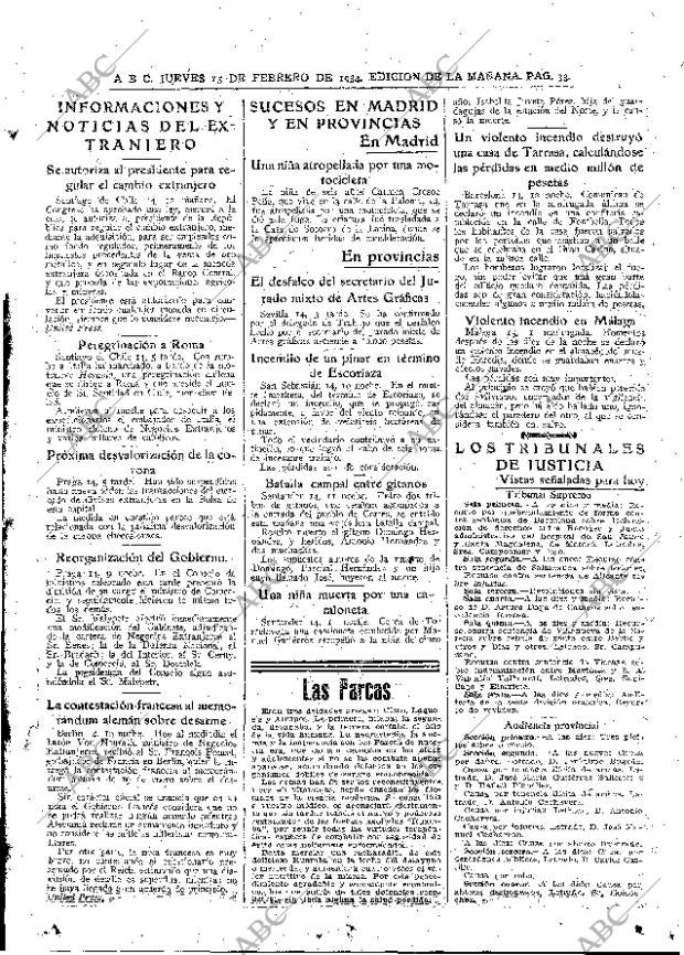 ABC MADRID 15-02-1934 página 33