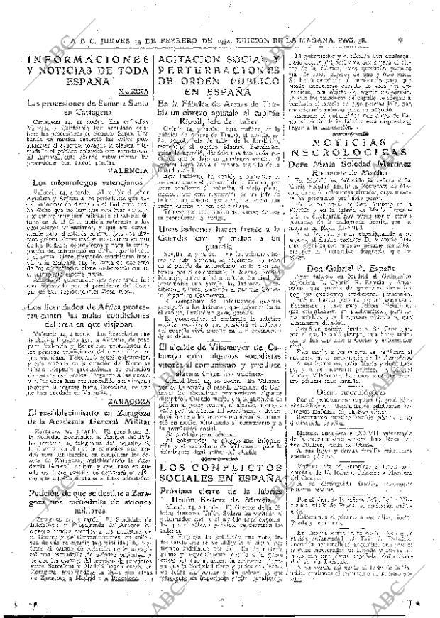ABC MADRID 15-02-1934 página 38