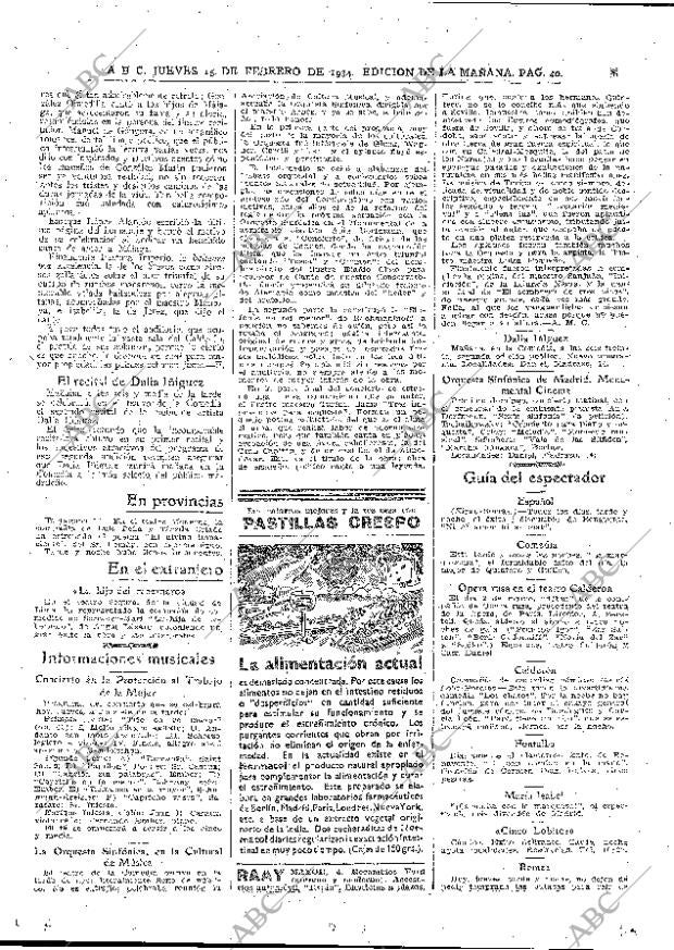 ABC MADRID 15-02-1934 página 40