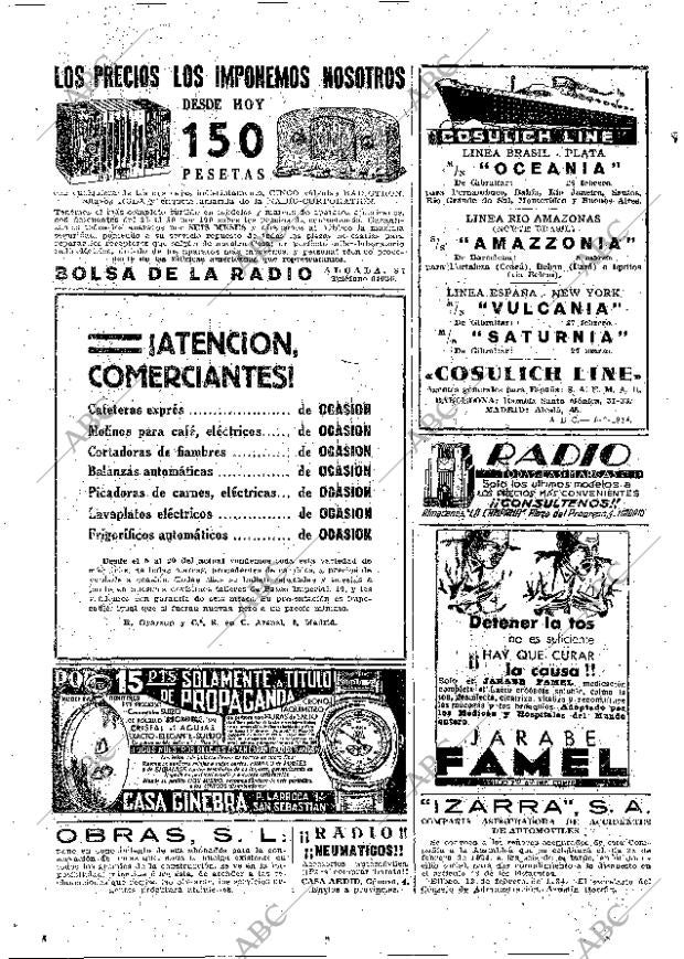 ABC MADRID 16-02-1934 página 2