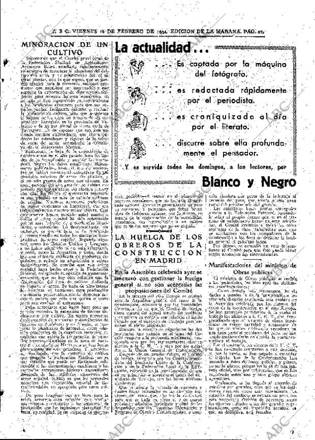 ABC MADRID 16-02-1934 página 21